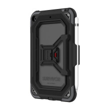 Griffin Survivor All Terrain Case for Apple iPad Mini 2019 - Black/Grey - GIPD-022-BKG