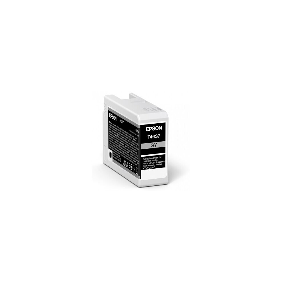 Epson T46S7 Grey Pro10 Ink Cartridge 25ml - C13T46S700 EPT46S700 - Image 10