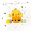 Hand-Finished A Happy Easter Wish Easter Greeting Card Felt-Tastic Cards 1