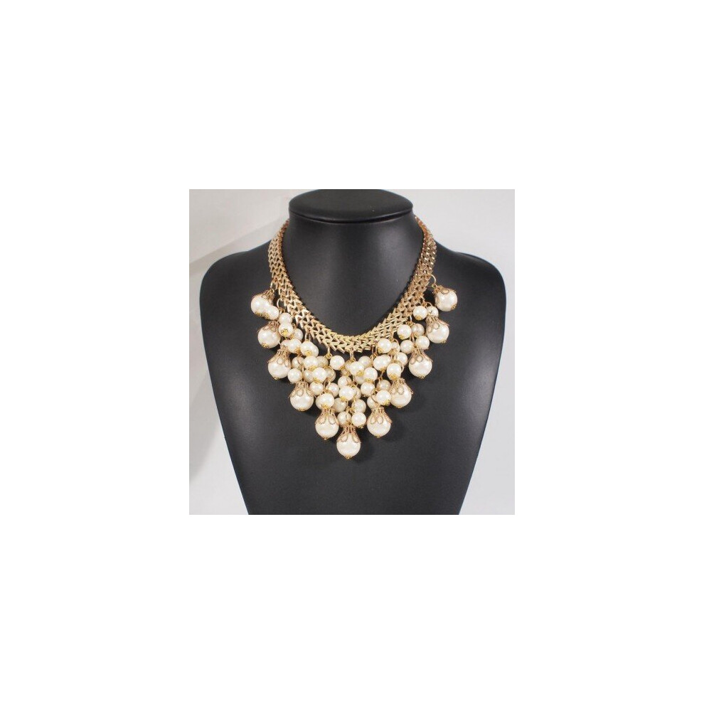 Photos - Pendant / Choker Necklace Statement Collar Chokers Necklaces Gold Color Chunky Chains Wedding Jewelry