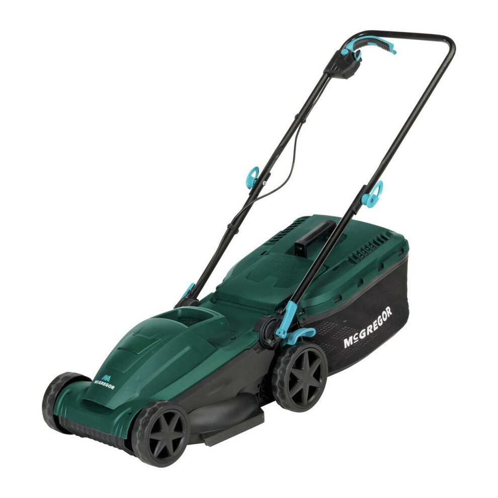 McGregor 34cm Corded Rotary Lawnmower - 1400W