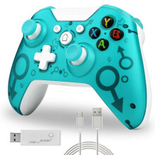 (Blue) Wireless Game Controller For xBox One Gamepad