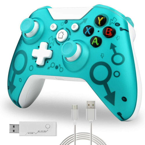 (Blue) Wireless Game Controller For xBox One Gamepad