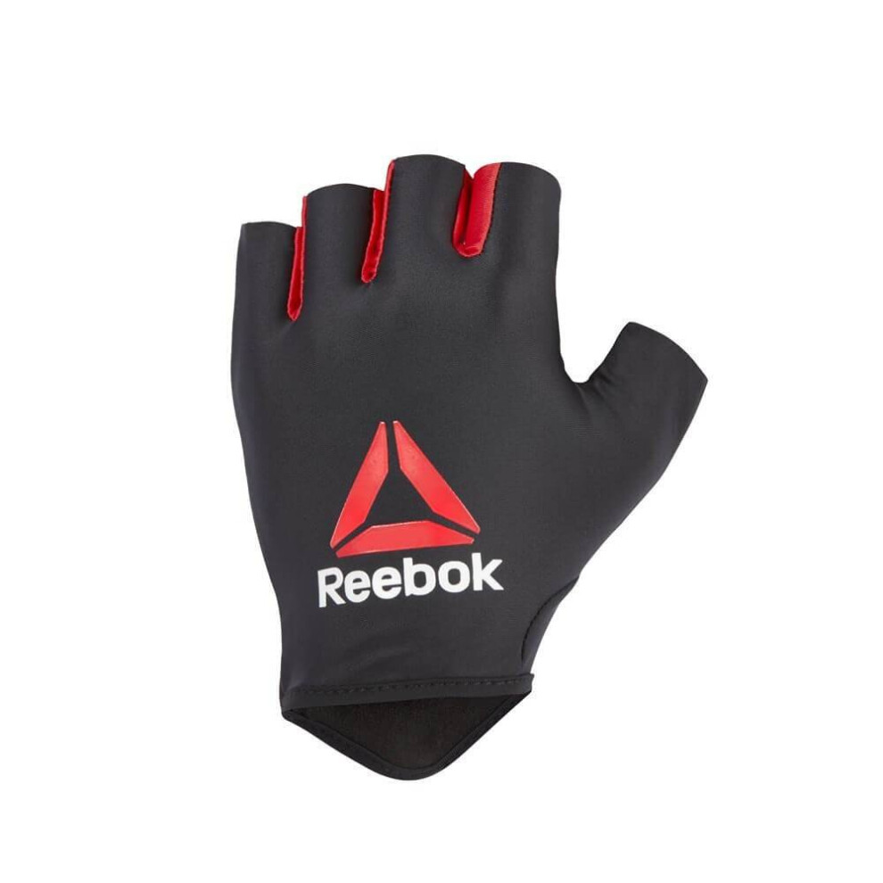 (Black, S) Reebok Fitness Gloves Exercise Weight Lifting Gym Workout