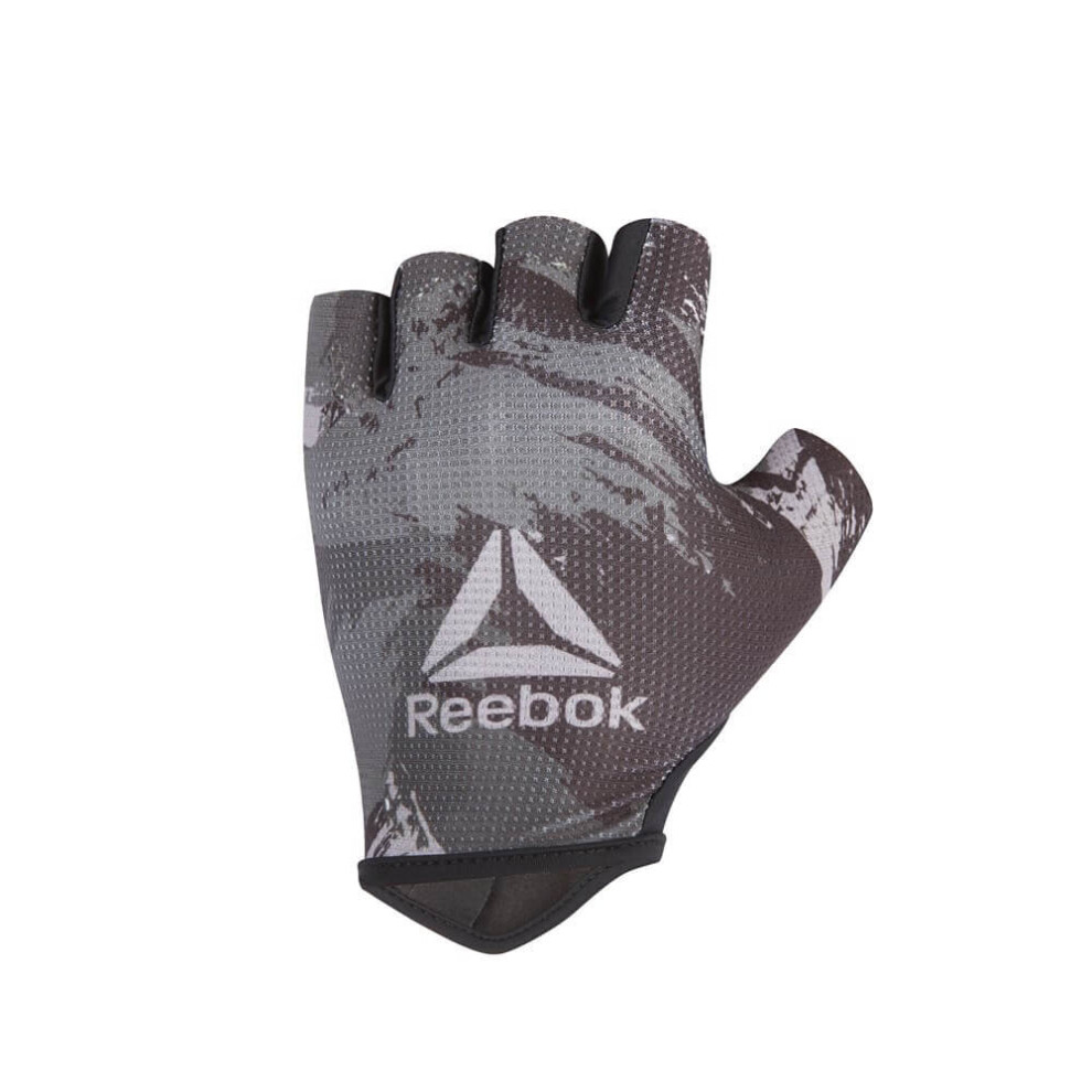 (Grey, S) Reebok Fitness Gloves Exercise Weight Lifting Gym Workout
