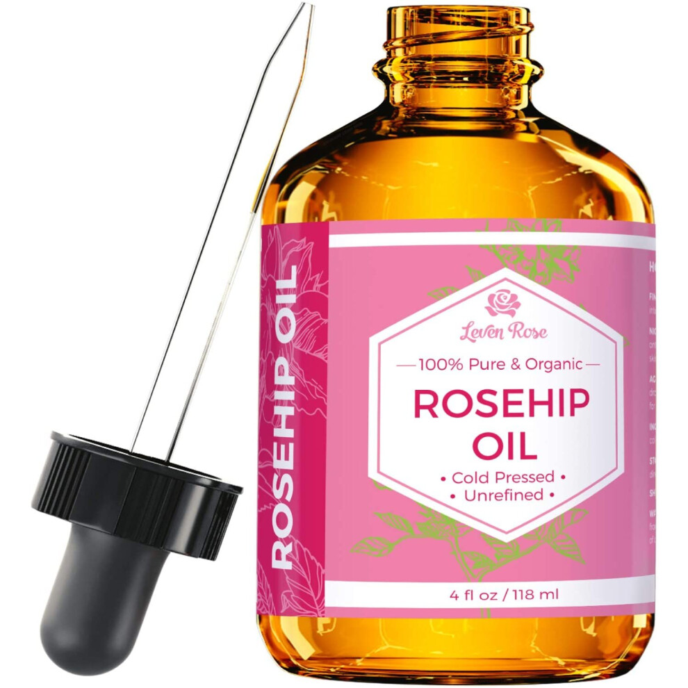 Leven Rose Rosehip Seed Oil By -Organic Moisturizer