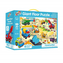Galt Toys, Giant Floor Puzzle - Construction Site, Floor Puzzles