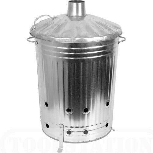 90L Garden Incinerator , Waste Rubbish Leaves Wood Fire Burner Trend