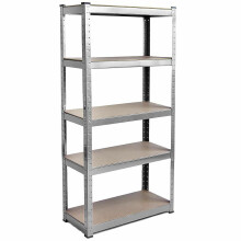 Garage Shelves 5 Tier Unit Racking Boltless Heavy Duty Storage, Best
