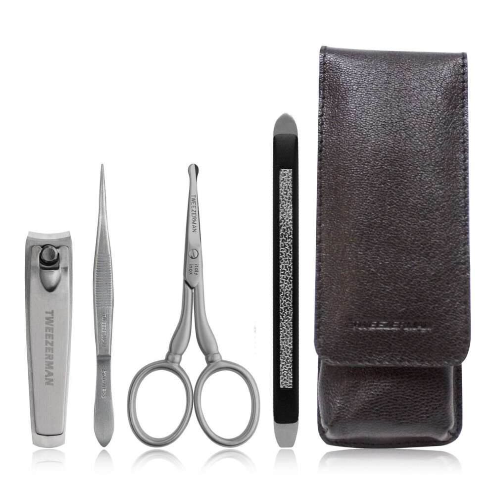 Tweezerman Gear Mens Essential Grooming Kit