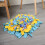45cm Σκύλος κουτάβι σκυλιών Snuffle Mat Pet παζλ παιχνιδιών Sniffing Nose Pad κατάρτισης 6