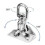 360 Hammock Chair Hanging Ceiling Mount Spring Snap Swivel Hooks Hardware Kit 3