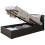 End Lift Ottoman Storage 90 cm Single Bed Frame Only - 3FT Single 2