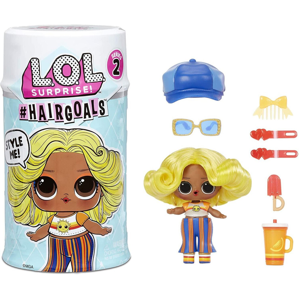 L.O.L. Surprise! LOL Hairgoals Series 2-Doll with Real Hair