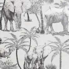 Arthouse Artistick Elephant Grove Charcoal Wallpaper Peel & Stick Self Adhesive