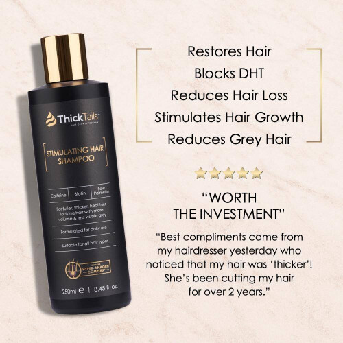 ThickTails Stimulating Hair Growth Shampoo | 8.45fl.oz | 250ml 2