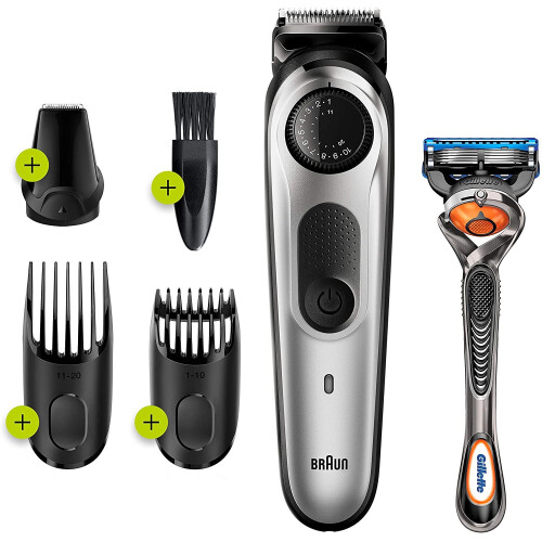 Braun Braun - 81705172 - BT5260 - Beard and Hair Trimmer, 39 Length Adjustments, Black/Metallic Silver