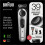 Braun Braun - 81705172 - BT5260 - Beard and Hair Trimmer, 39 Length Adjustments, Black/Metallic Silver 3