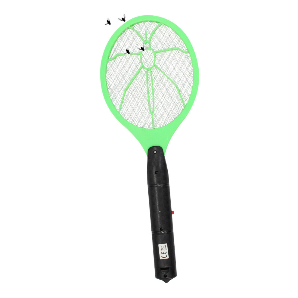 Electric Fly Zapper Bat Battery Operated Mosquito Killer Fly Swatter Bug Zapper