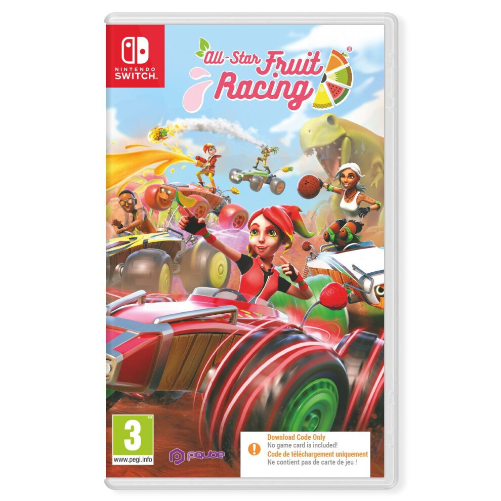 All-Star Fruit Racing Nintendo Switch Game [Code in a Box]
