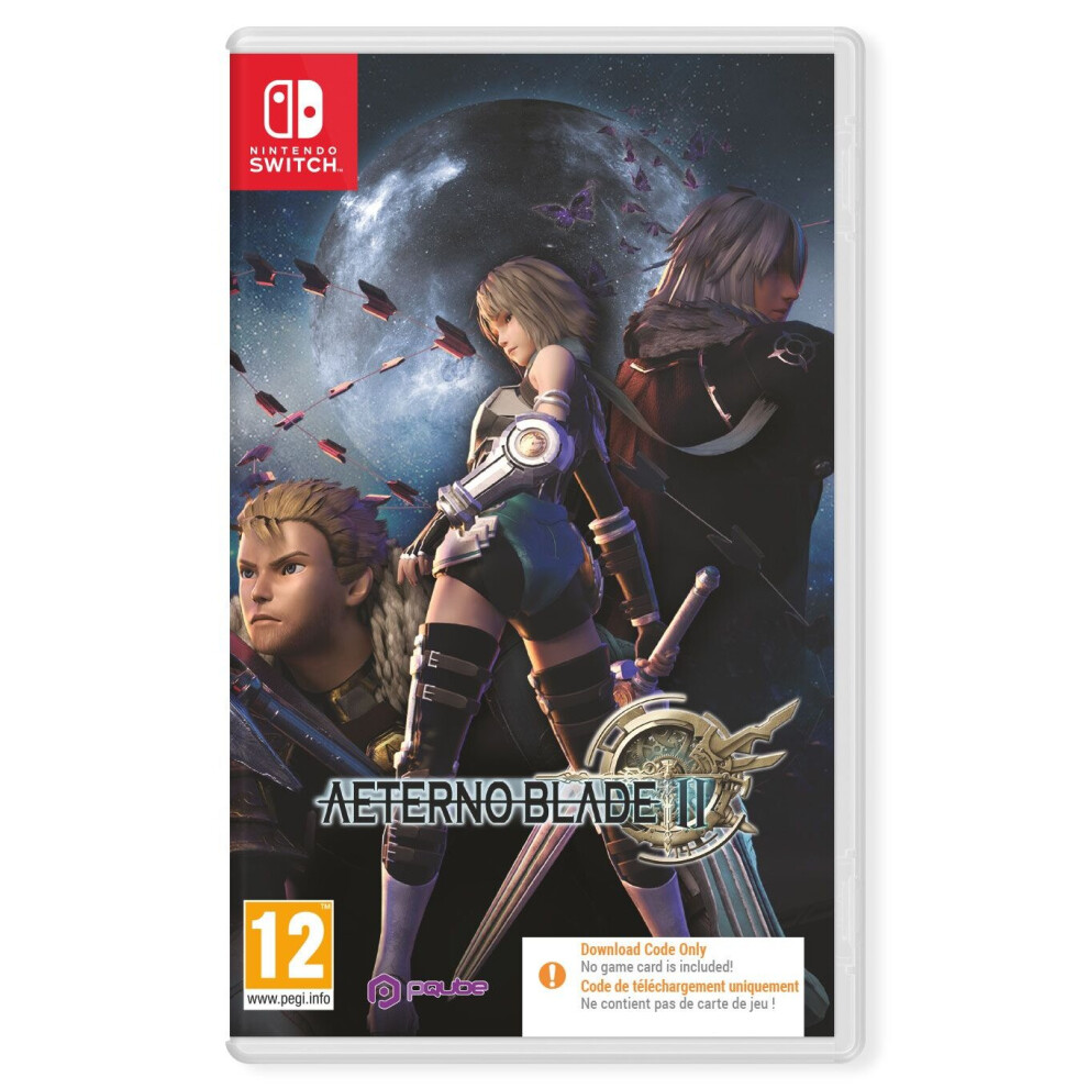 Pqube Aeternoblade Ii Nintendo Switch Game [Code In A Box]