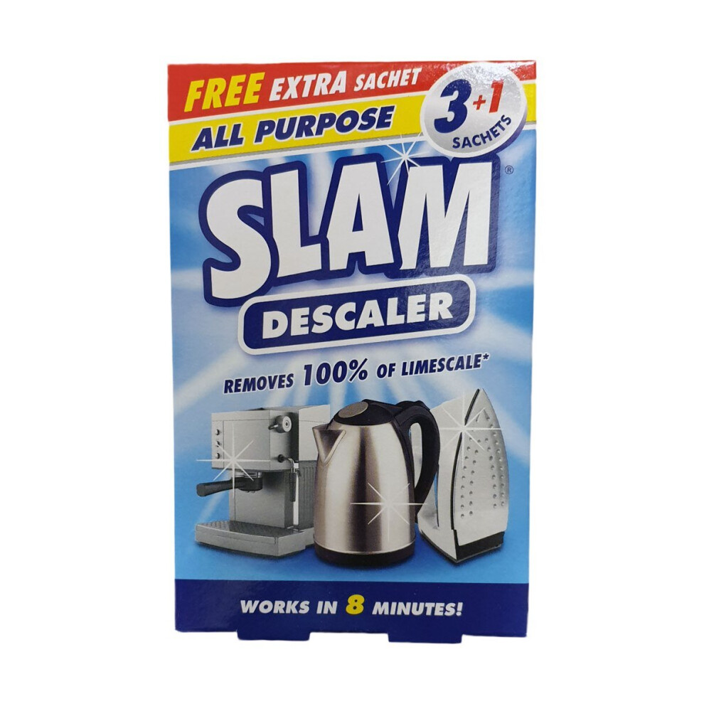 Kilrock Slam All Purpose Descaler Extra Sachet Pack 3+1