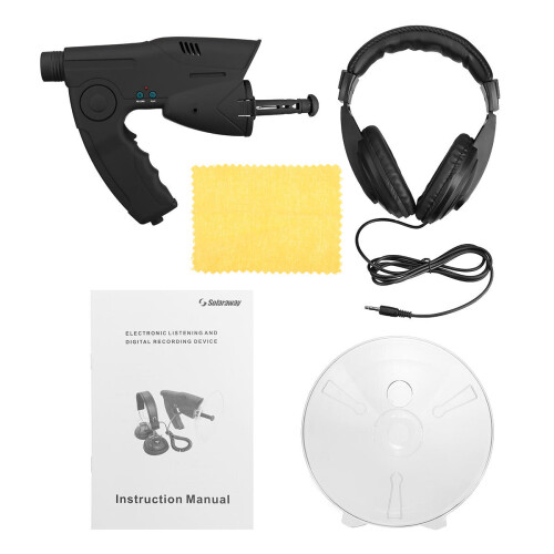 Parabolic Microphone Monocular X8 Bionic Ear Long Range Birds Listening Telescope 200M 1