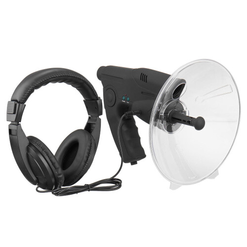 Parabolic Microphone Monocular X8 Bionic Ear Long Range Birds Listening Telescope 200M
