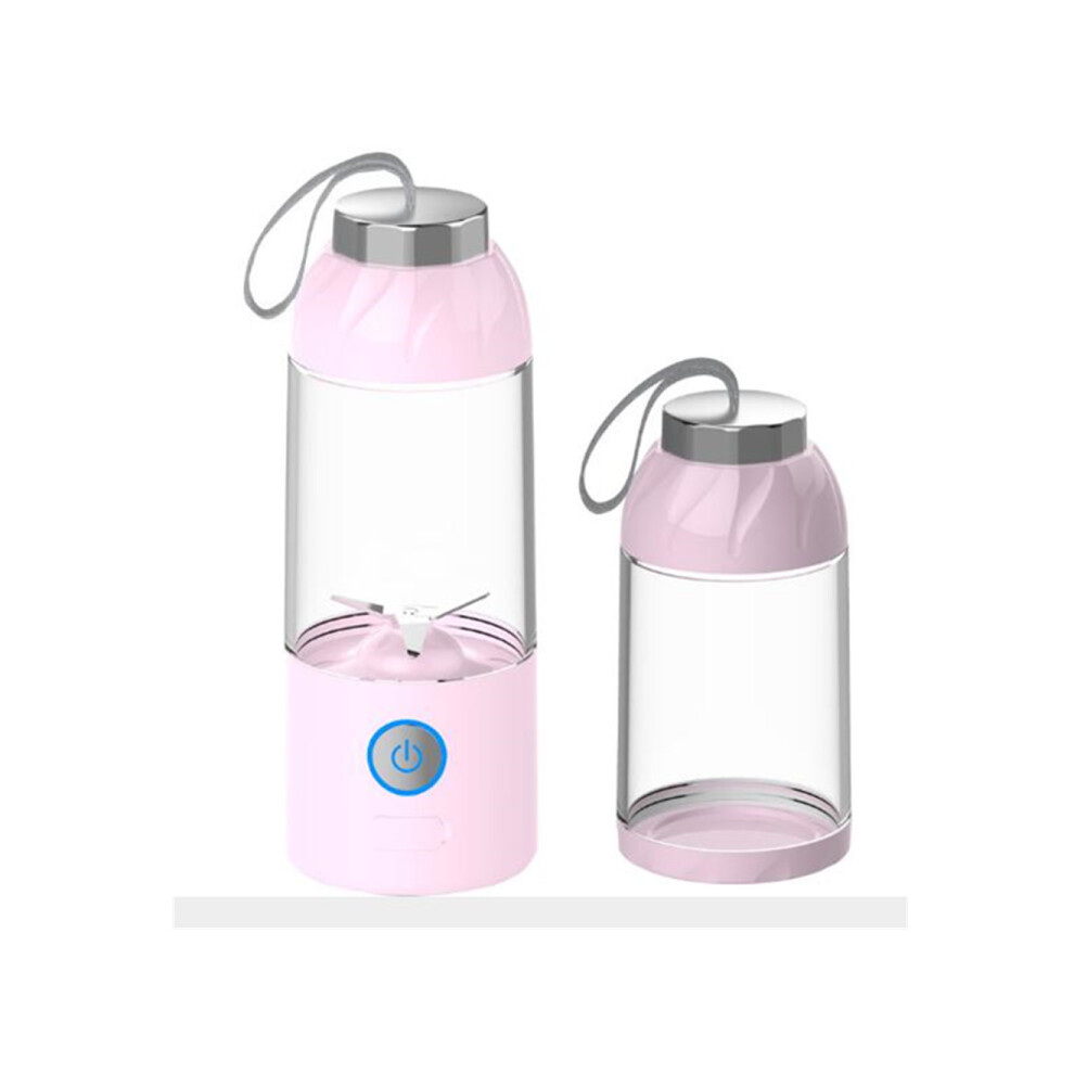Multi-function 550mL USB Electric Fruit Juicer Smoothie Maker Blender Juice Bottle Cup Machine-PINK-image-OPC-P6YXKHW-NEW