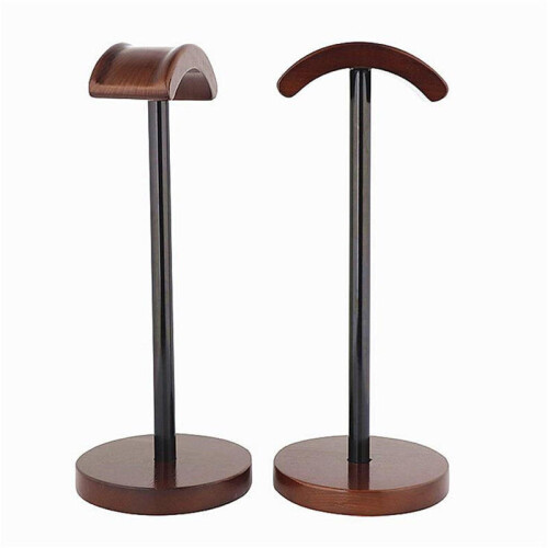 Solid Wood Display Stand Hanger Holder Rack For Gaming Headset bluetooth Earphone Headphone 2