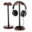 Solid Wood Display Stand Hanger Holder Rack For Gaming Headset bluetooth Earphone Headphone 4