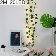 Garden Ivy Leaf Leaves Garland Fairy String Lights Party Lamp 2M 20LED