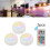 3Pcs LED Cupboard Light Battery Kitchen Timer Under Cabinet Light 1