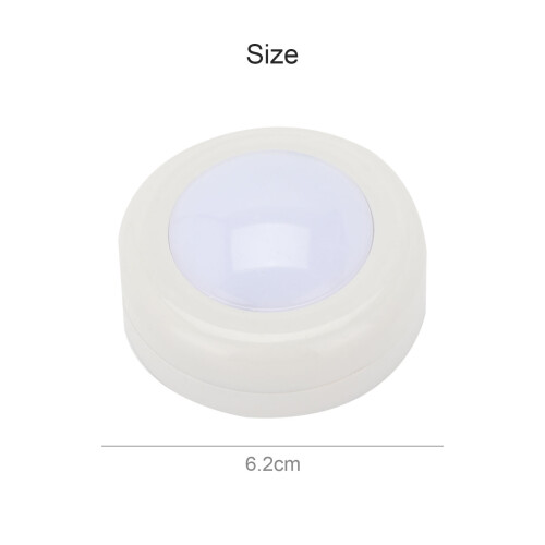 3Pcs LED Cupboard Light Battery Kitchen Timer Under Cabinet Light 1