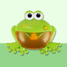 Frog Bubble Machine with 12 Songs Musical Bubble Maker for Kids Safe ABS Bath Toy