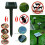 (4PCS) Solar/Ultrasonic Garden Deterrent Repeller Animal 1