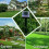 (2PCS) Solar/Ultrasonic Garden Deterrent Repeller Animal 4