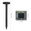 (2PCS) Solar/Ultrasonic Garden Deterrent Repeller Animal 8