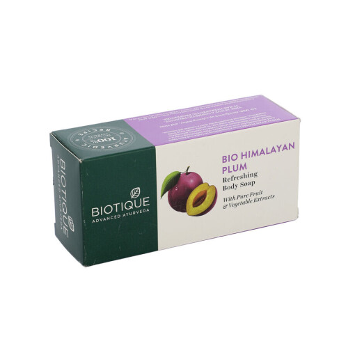 Biotique Bio Himalayan Plum Body Refreshing Body Soap 150g 1