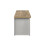 Birlea Birlea Highgate Small TV Unit - Grey & Oak 4