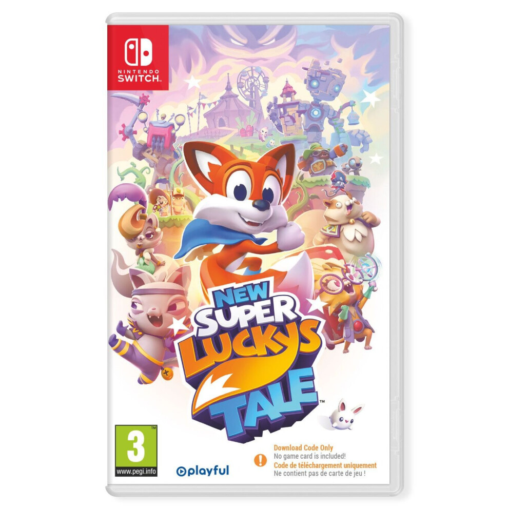 New Super Lucky's Tale Nintendo Switch Game [Code In A Box] 5060690792376