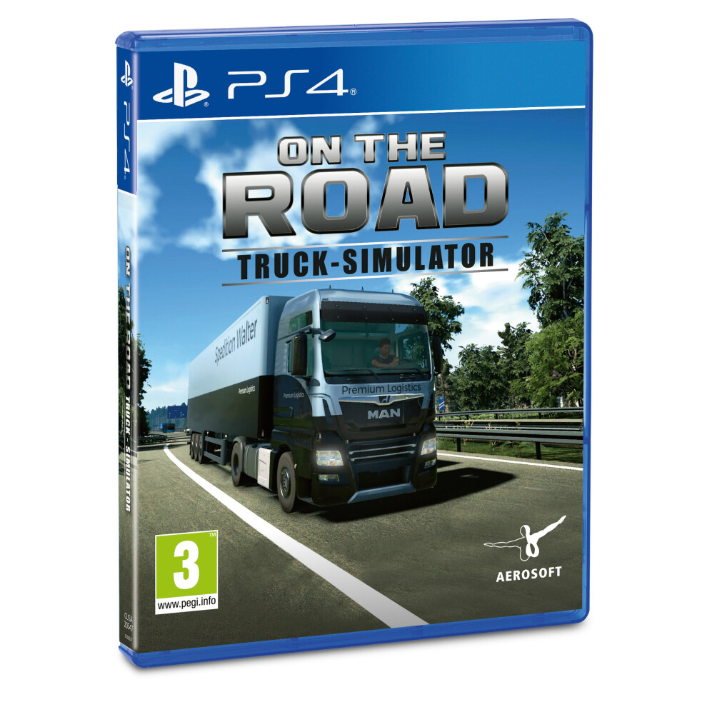 On The Road Truck Simulator Ps4 Game 4015918150491
