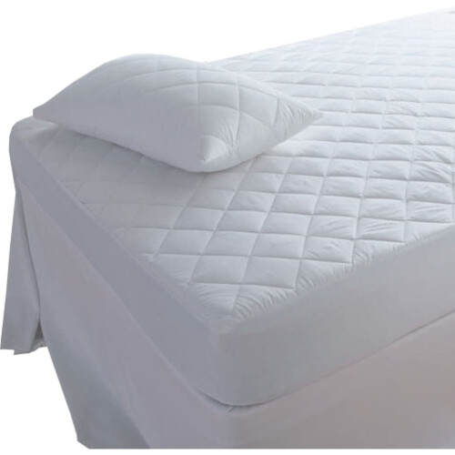 Quilted Mattress Protector Cover, Double 137cmx190cm(30CM DEEP)