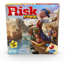 Hasbro Gaming Risk Junior Game, Strategy Board Game, A Child's Intro to the Classic Risk Game For Ag