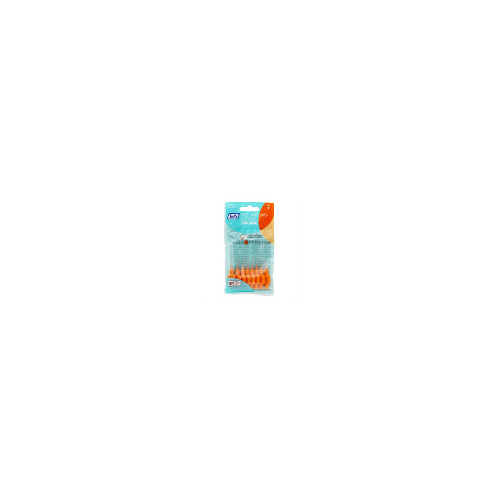 Tepe Original Interdental 8 Brushes Pack 0.45 Mm - Orange
