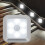 6 LED φώτα αισθητήρα κίνησης PIR Ασύρματο φως νύχτας μπαταρία λαμπτήρα σκάλας 5