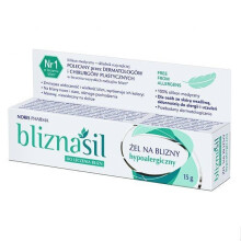 Bliznasil żel na blizny hypoalergiczny 15 g , Scar gel hypoallergenic