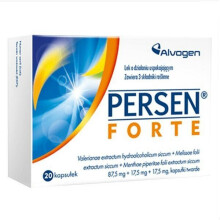Persen Forte 20 Caps Anti Stress Calming Herbal Nerwica