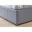 (Grey ) End Lift Ottoman Storage Bed Frame Only - Leather 2