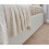 (White) End Lift Ottoman Storage Bed Frame Only - Leather 8